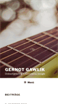 Mobile Screenshot of gernot-gawlik.de
